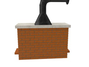 fireplace a 3D 모델