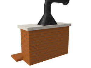 fireplace a 3D 모델