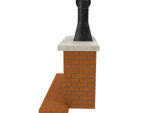 fireplace a 3D 모델