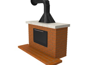 fireplace a 3D 모델