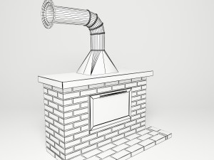 fireplace a 3D 모델