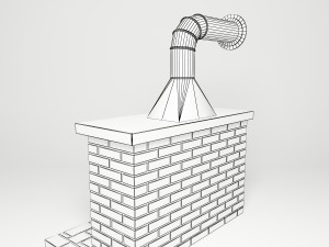fireplace a 3D 모델