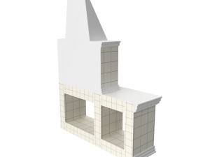 fireplace c 3D 模型