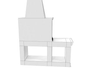 fireplace c 3D 模型