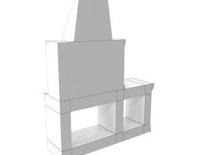 fireplace c 3D Model