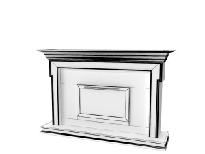 fireplace d 3D Модель