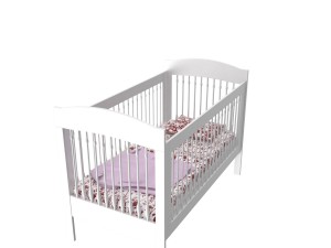 baby bed Modello 3D