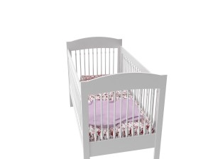 baby bed Modello 3D