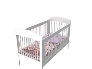 baby bed Modello 3D