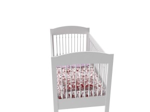 baby bed Modello 3D