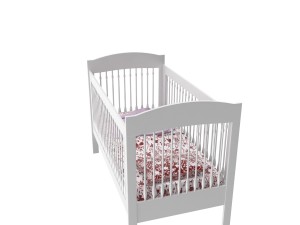 baby bed Modello 3D