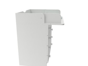 baby diaper changing table 3D Модель
