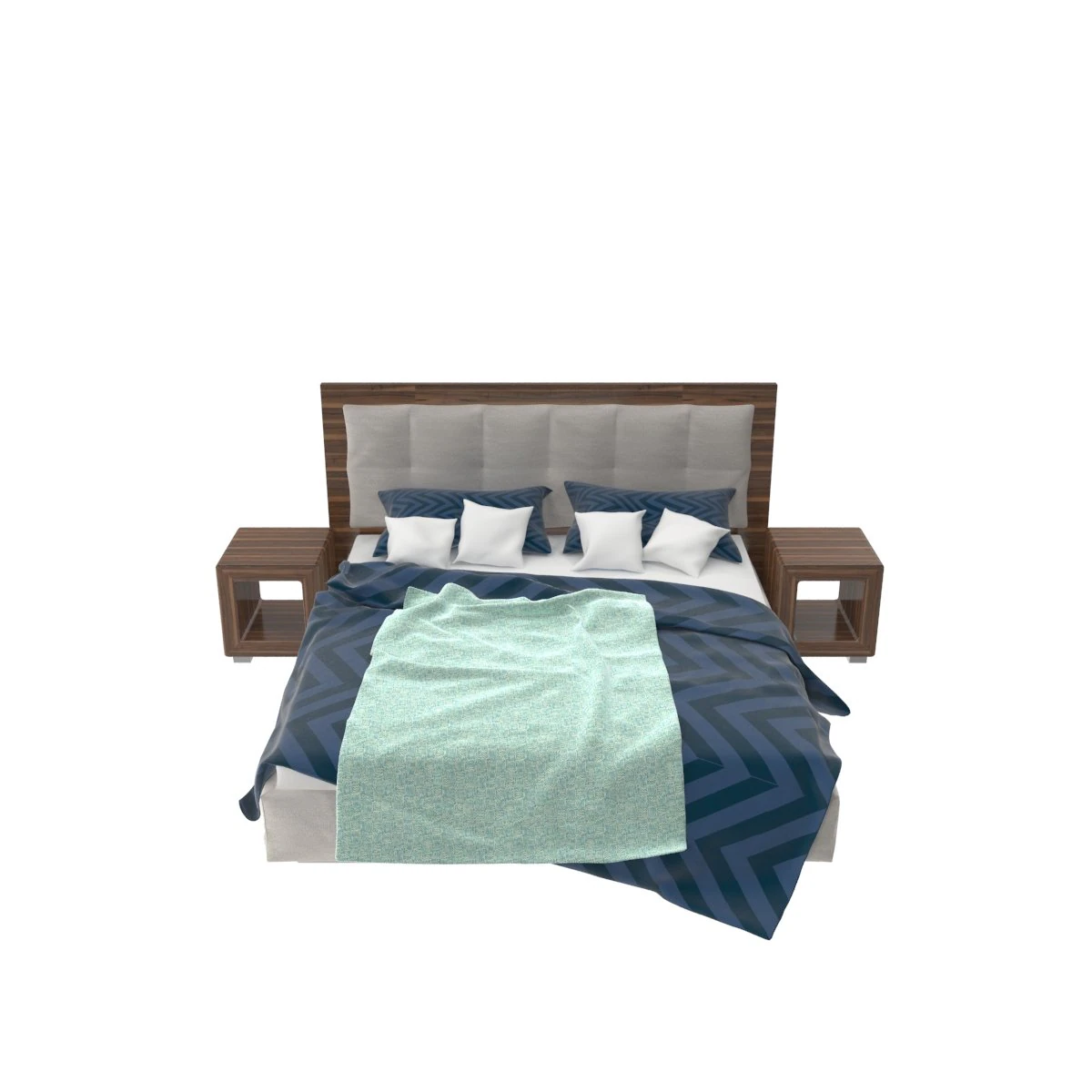 bed a 3D Model .c4d .max .obj .3ds .fbx .stl .blend