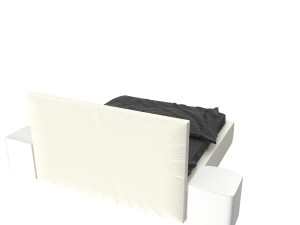 bed b 3D 模型