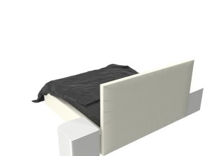 bed b 3D 模型