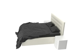 bed b 3D 模型