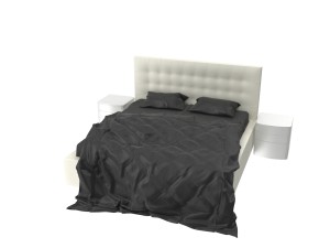 bed b 3D 模型