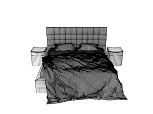 bed b 3D 模型