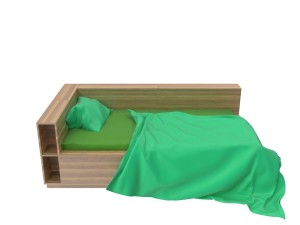 bed d 3D Model