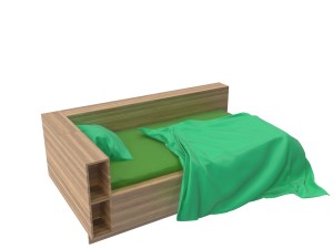 bed d 3D Модель