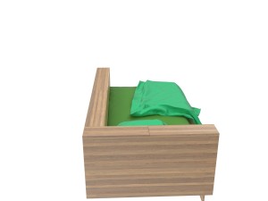 bed d 3D Модель
