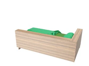 bed d 3D Model