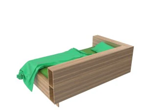 bed d 3D Model