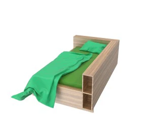 bed d 3D Model