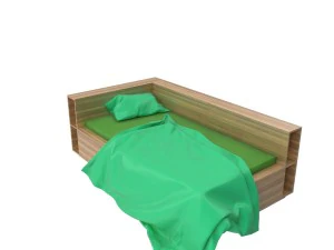 bed d 3D Model