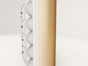 bedroom chest of drawers Modello 3D