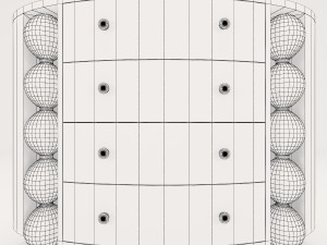 bedroom chest of drawers Modello 3D