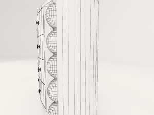 bedroom chest of drawers Modello 3D