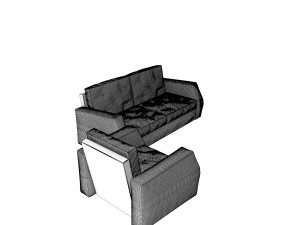 beebop furniture set Modelo 3D