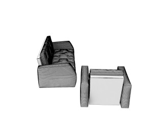 beebop furniture set Modelo 3D
