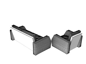 beebop furniture set Modelo 3D