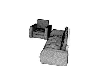 beebop furniture set Modelo 3D