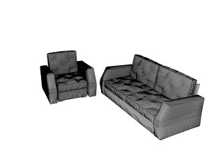 beebop furniture set Modelo 3D