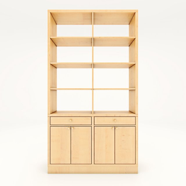 bookshelf a Modèle 3D .c4d .max .obj .3ds .fbx .stl .blend 