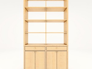 bookshelf a 3D Модель