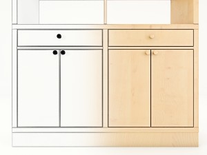 bookshelf a Modèle 3D