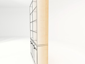 bookshelf a Modèle 3D