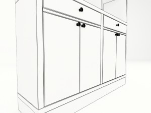 bookshelf a Modèle 3D