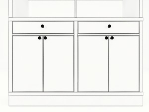 bookshelf a Modèle 3D