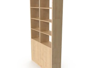 книжная полка а 3D Модель