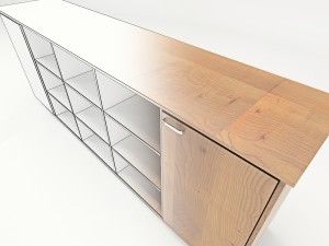 book shelf b 3D-Modell
