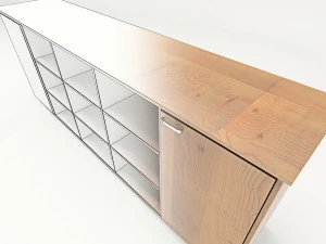 book shelf b 3D Model