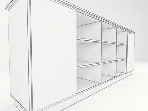 book shelf b 3D Model
