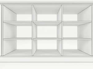 book shelf b 3D-Modell