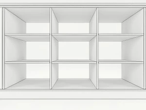 book shelf b 3D Model