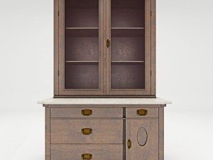 antique cabinet a 3D Model